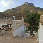 Villa Med Panoramautsikt Med Privat Pool I Calpe, Costa Blanca, Spanien