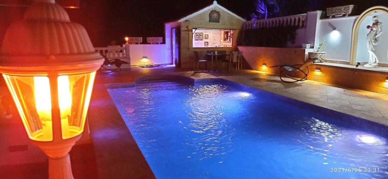 Med Panoramautsikt Med Privat Pool I Calpe, Costa Blanca, Spanien Villa *