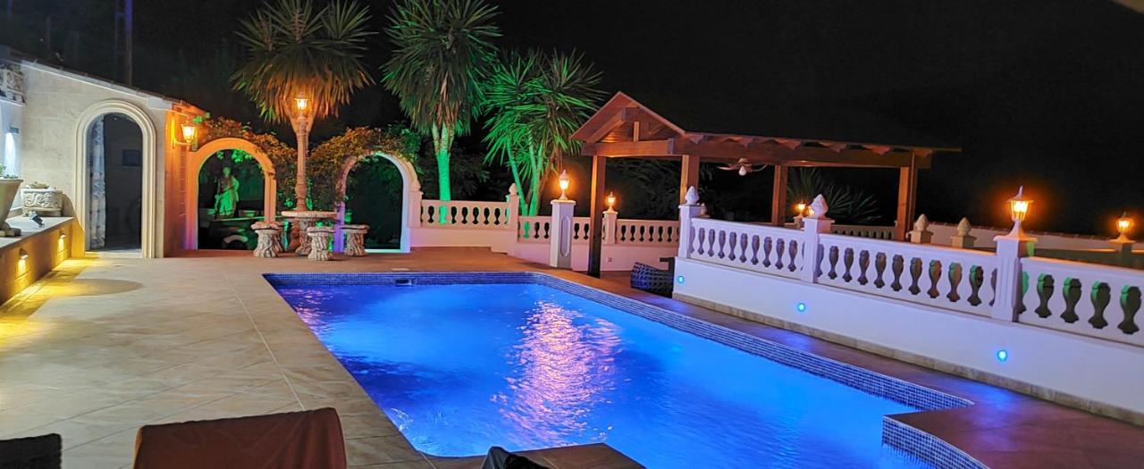 Med Panoramautsikt Med Privat Pool I Calpe, Costa Blanca, Spanien Villa *