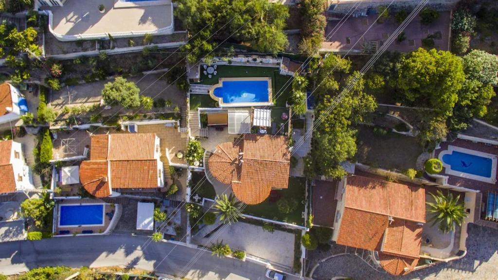 Villa Med Panoramautsikt Med Privat Pool I Calpe, Costa Blanca, Spanien