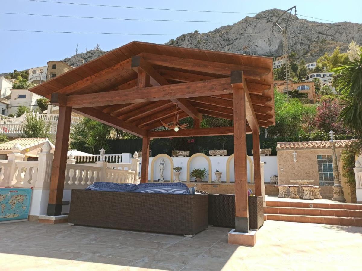 Villa Med Panoramautsikt Med Privat Pool I Calpe, Costa Blanca, Spanien *
