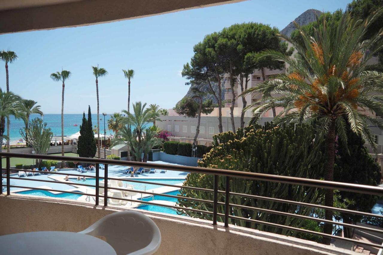 Primera Línea Playa Apto Piscina Parking Vistas Mar Gran Terraza Wifi Calpe