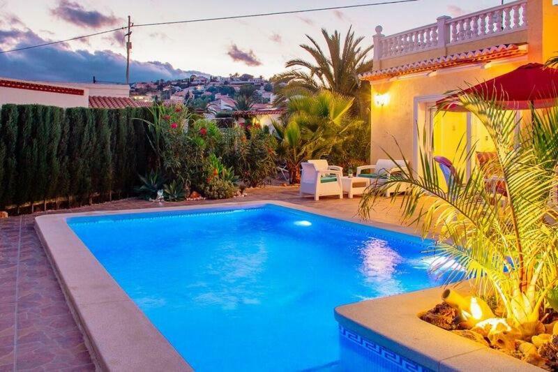 Villa Hayahay With Private Pool & Amazing View Calpe