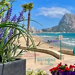 Calalga Сasa Frente A La Playa Con Piscina Privada
