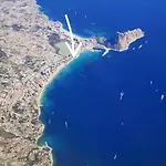 Blue Armchair With Sea View Apartment In Calpe