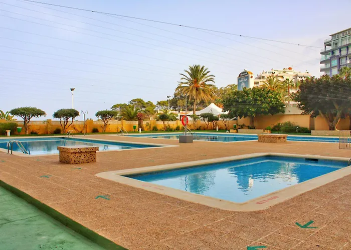 Calpe Apartamento A Estrenar 1A Linea Playa Y Piscina