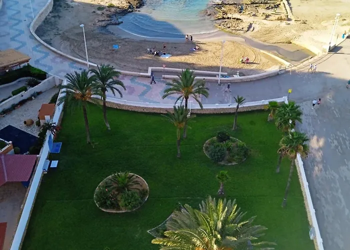 Blue Armchair With Sea View Apartment In Calpe
