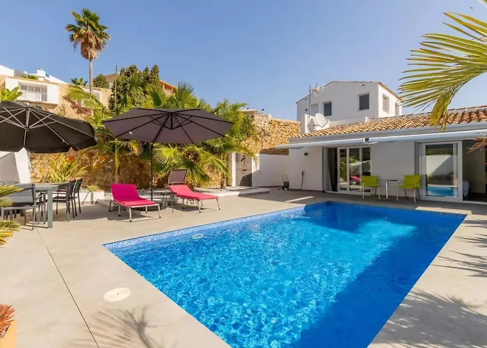 Villa Bennu Lujo y Confort Calpe Centro playa y piscina