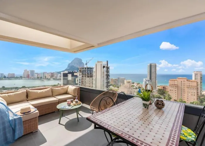 Apartamento Alexia Hm Con Padel, Piscina Y Vistas Al Mar