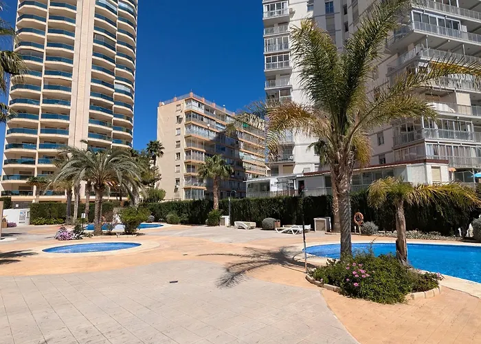 100 M From Fossa Beach In Calpe