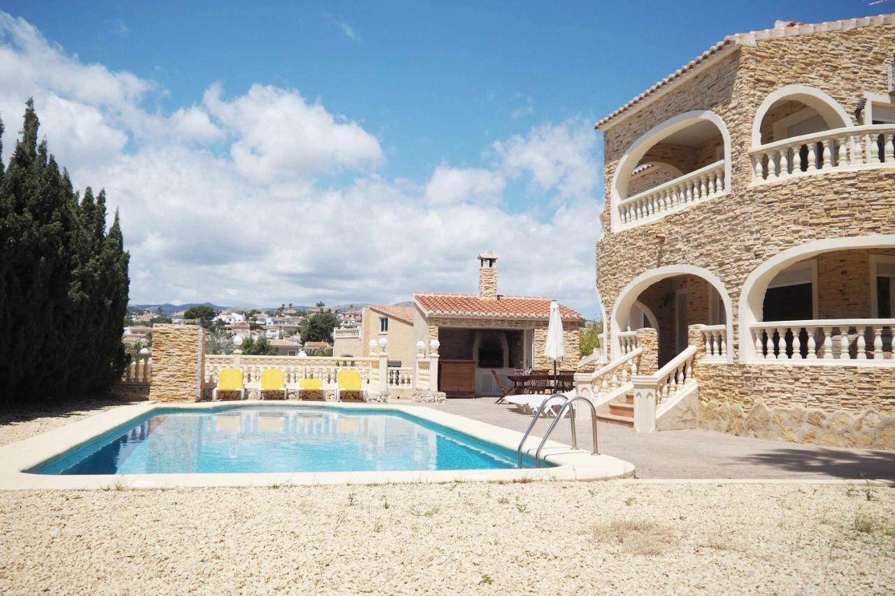 Cerca Playa Extraordinaria Con Piscina 12x6m Villa Calpe