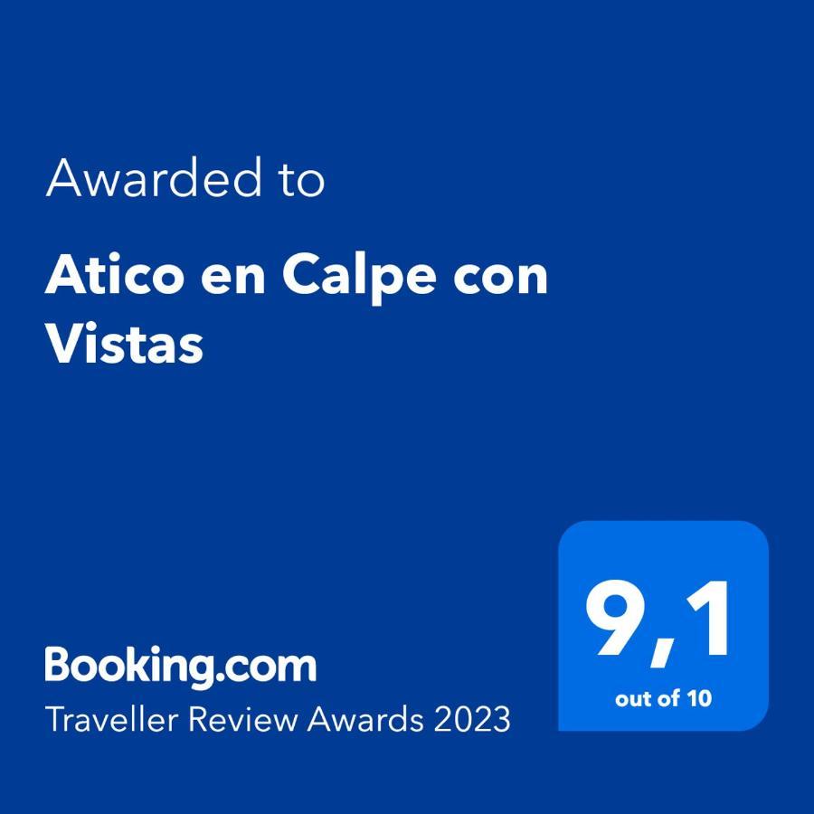 Atico En Con Vistas Apartamento Calpe