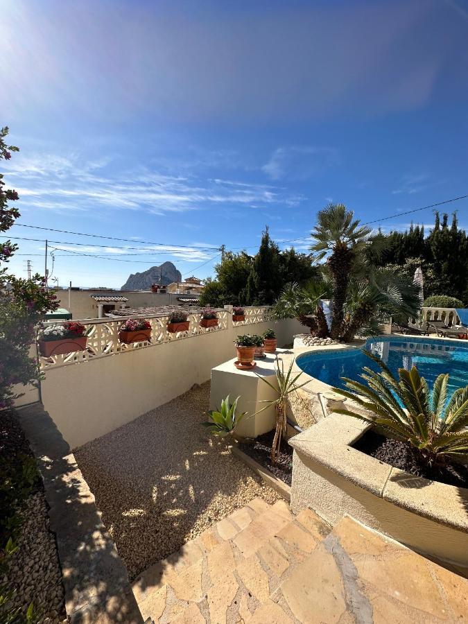Con Vista Al Mar Y Peñón De Ifach En Calpe! Villa