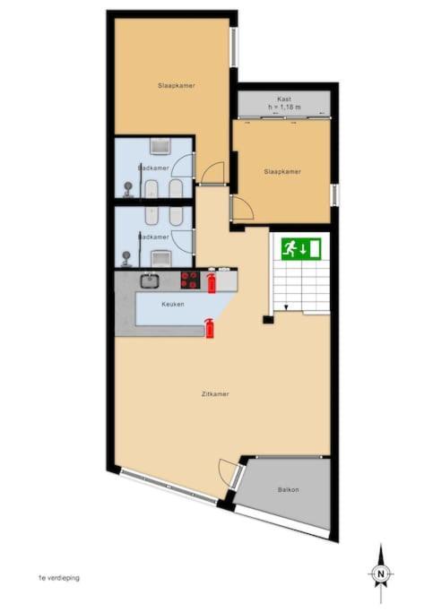 Spacious Comfortable Luxury 2 Bed/2 Bath Port