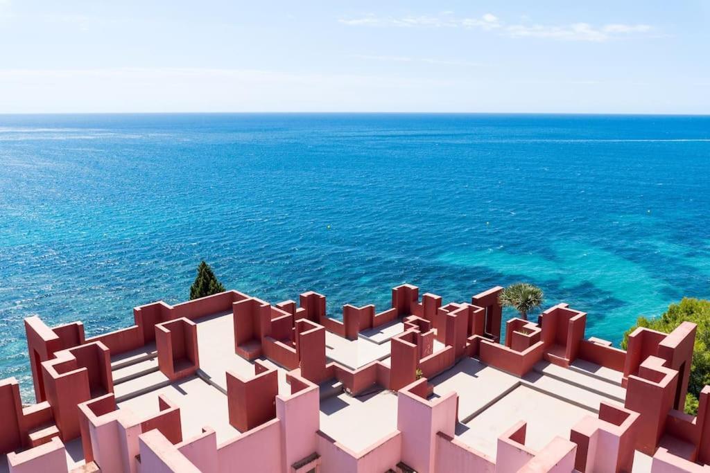 Apartamento Muralla Roja/king Suite/sea/3 Wow Balcony/sky Pool *