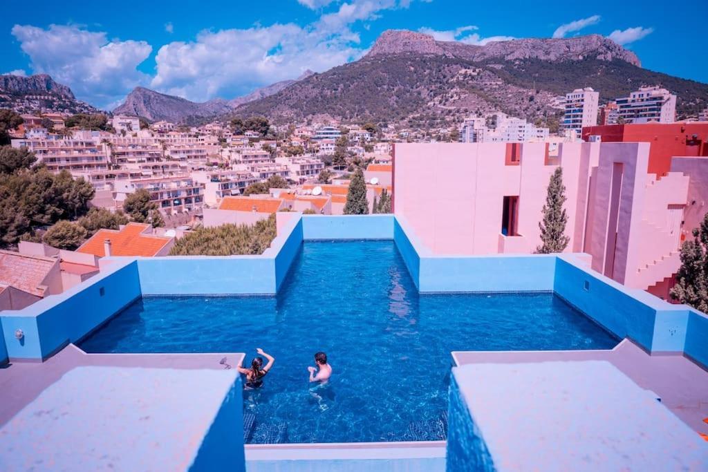 Apartamento Muralla Roja/king Suite/sea/3 Wow Balcony/sky Pool *