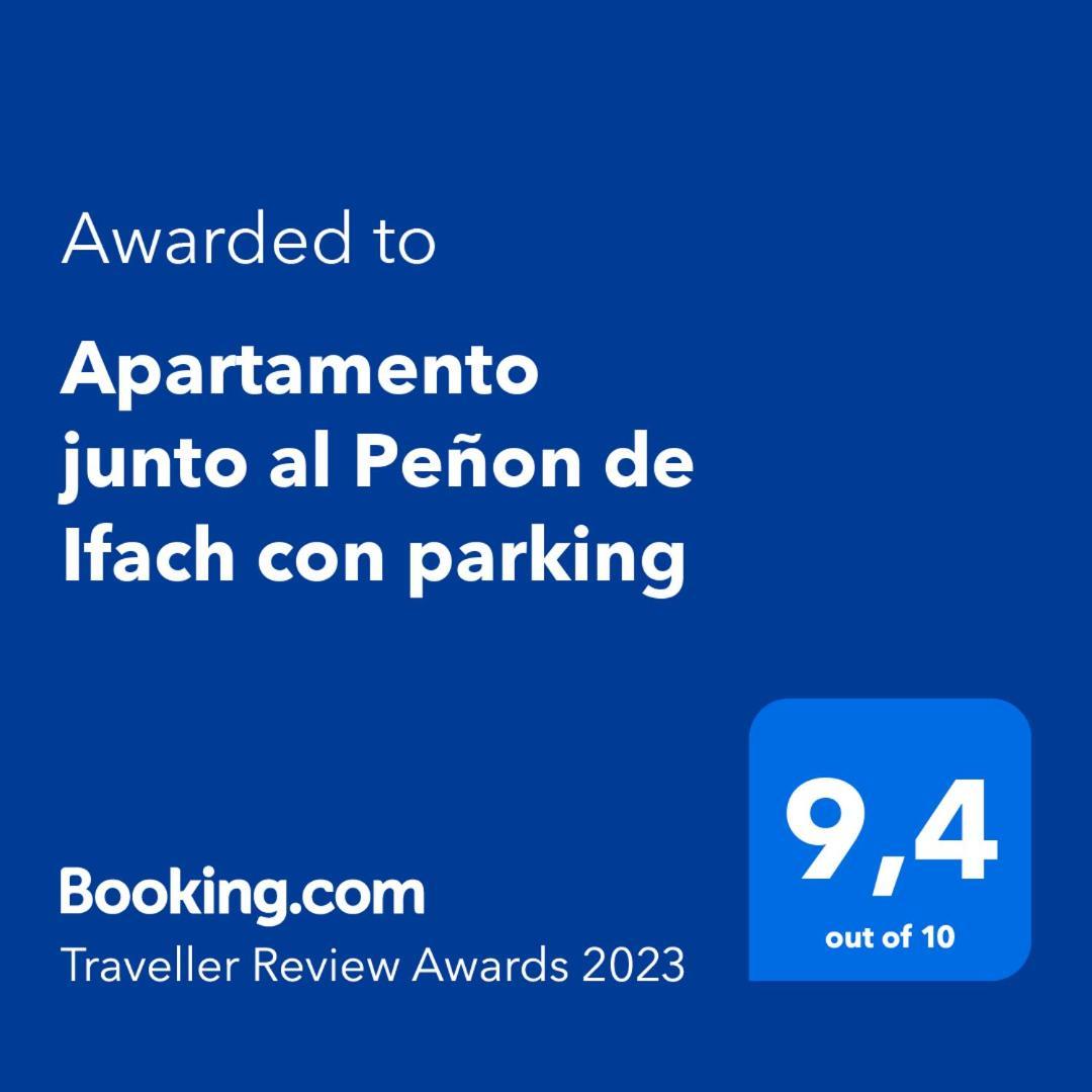 Junto Al Peñon De Ifach Con Parking