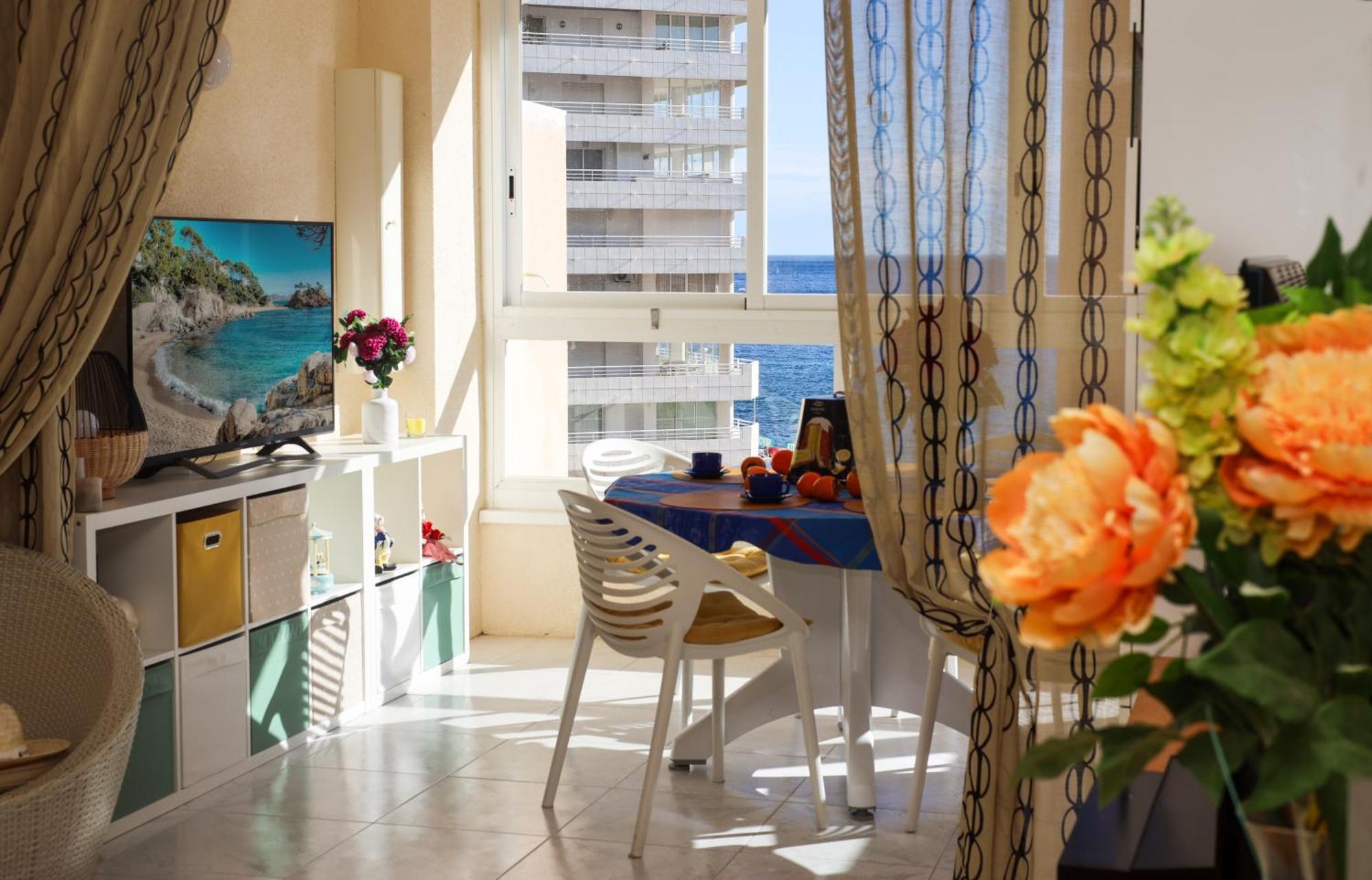 Apartamento Vainilla, Piscina Y Acceso Directo A La Playa Calpe