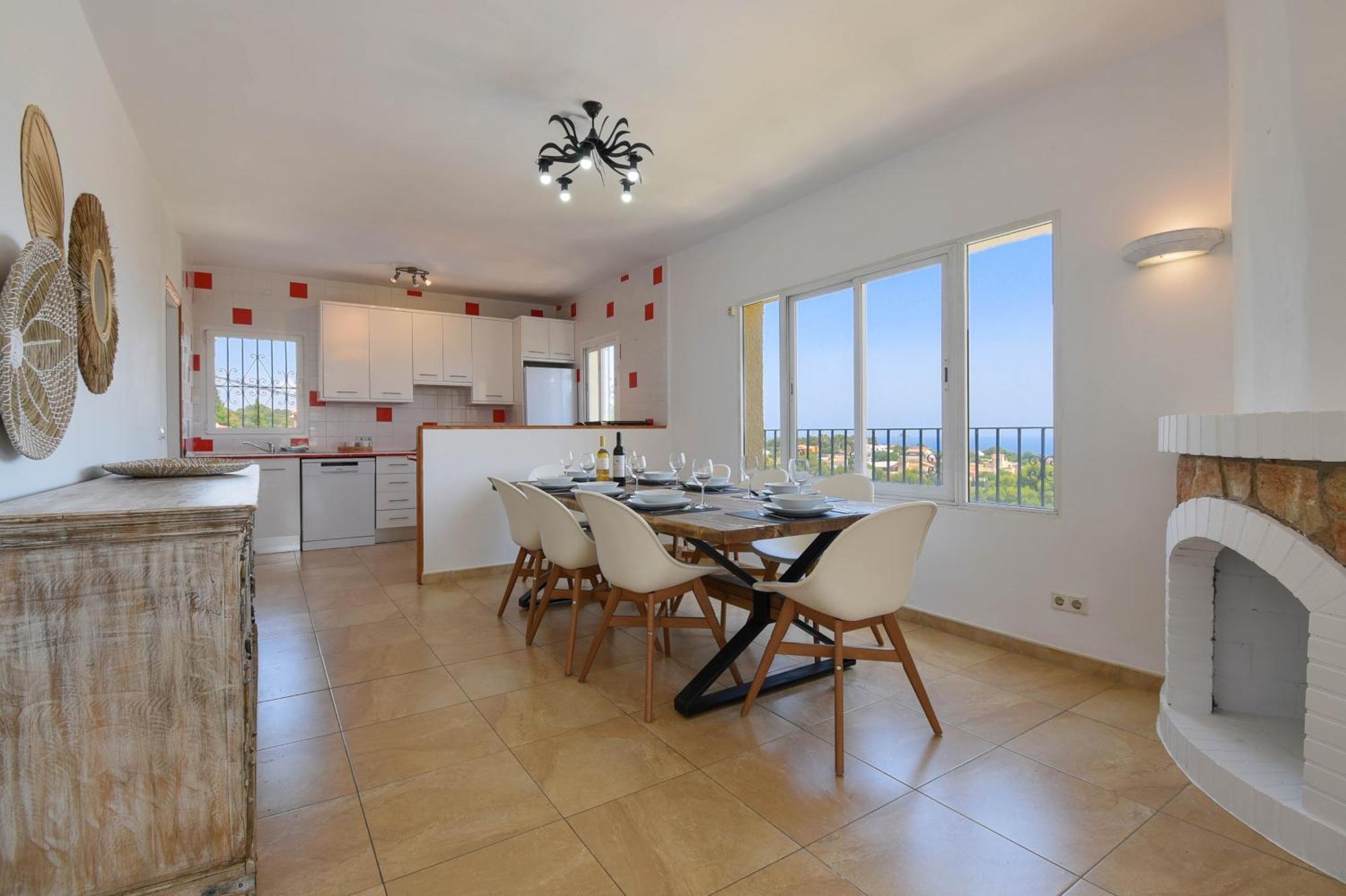 Villa La Perla With Seaview & Large Pool Calpe