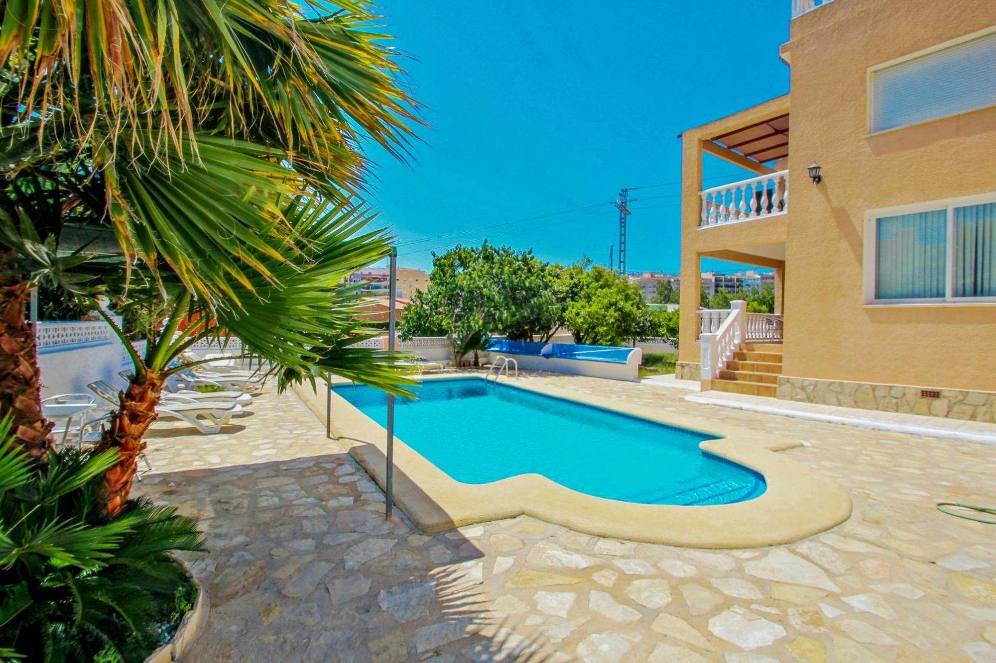 Marlene - Private Pool With Sea Views From The Rooftop In Villa Calpe