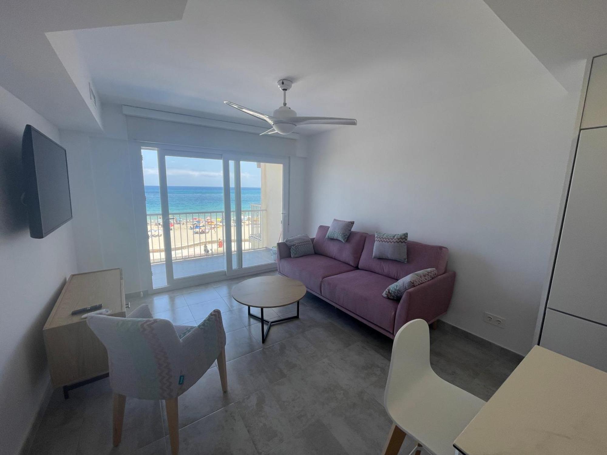 Apartamento Medi Playa Primera Linea Con Aparcamiento Calpe
