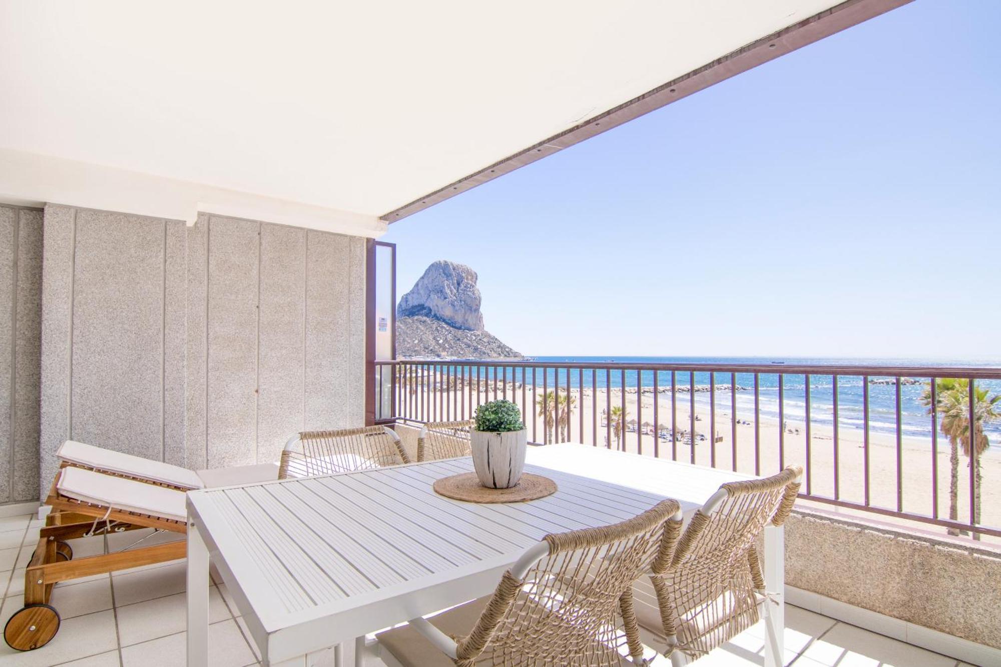 Apartment En 1ª Linea Calpe-playa *