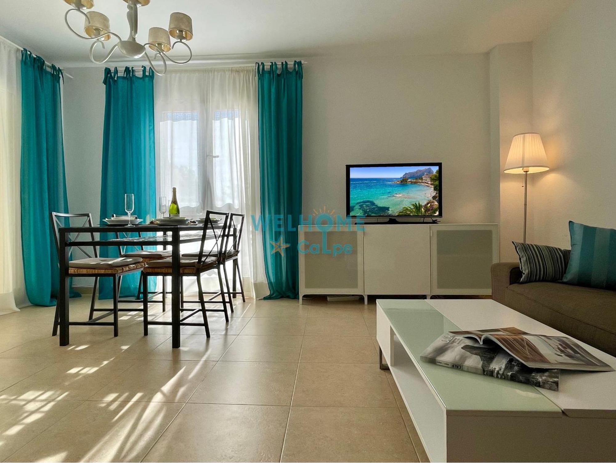 Apartamento Manzana, Fantástico Con Piscina Calpe