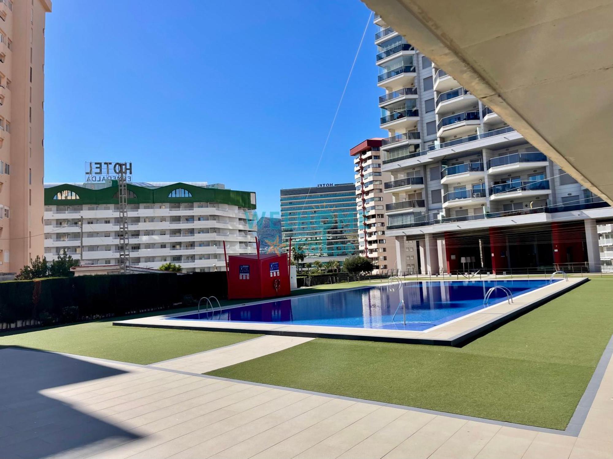 Acuarela Estudio, 1ª Linea, Vista Al Mar, Piscina * Calpe
