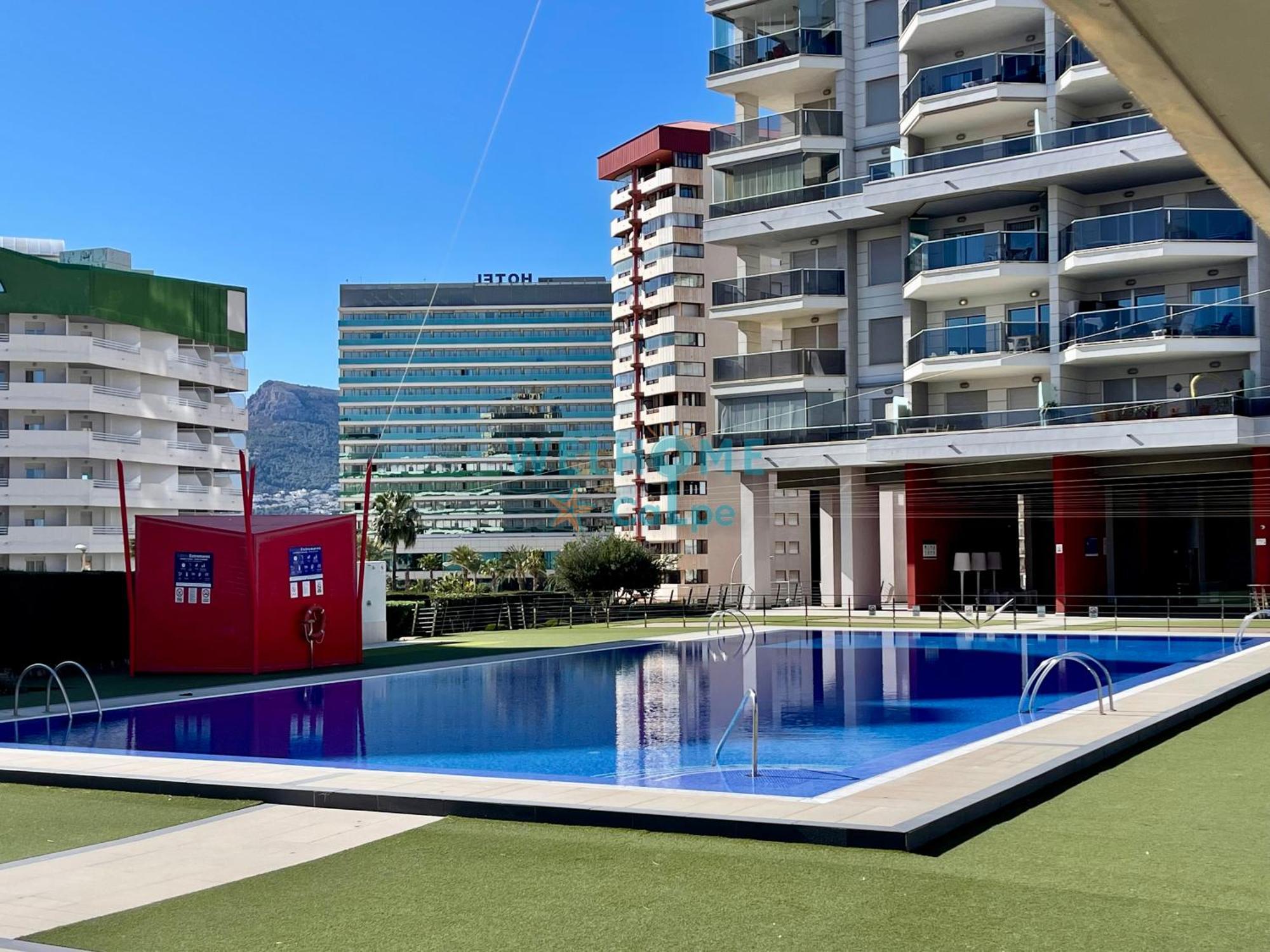 Acuarela Estudio, 1ª Linea, Vista Al Mar, Piscina Calpe