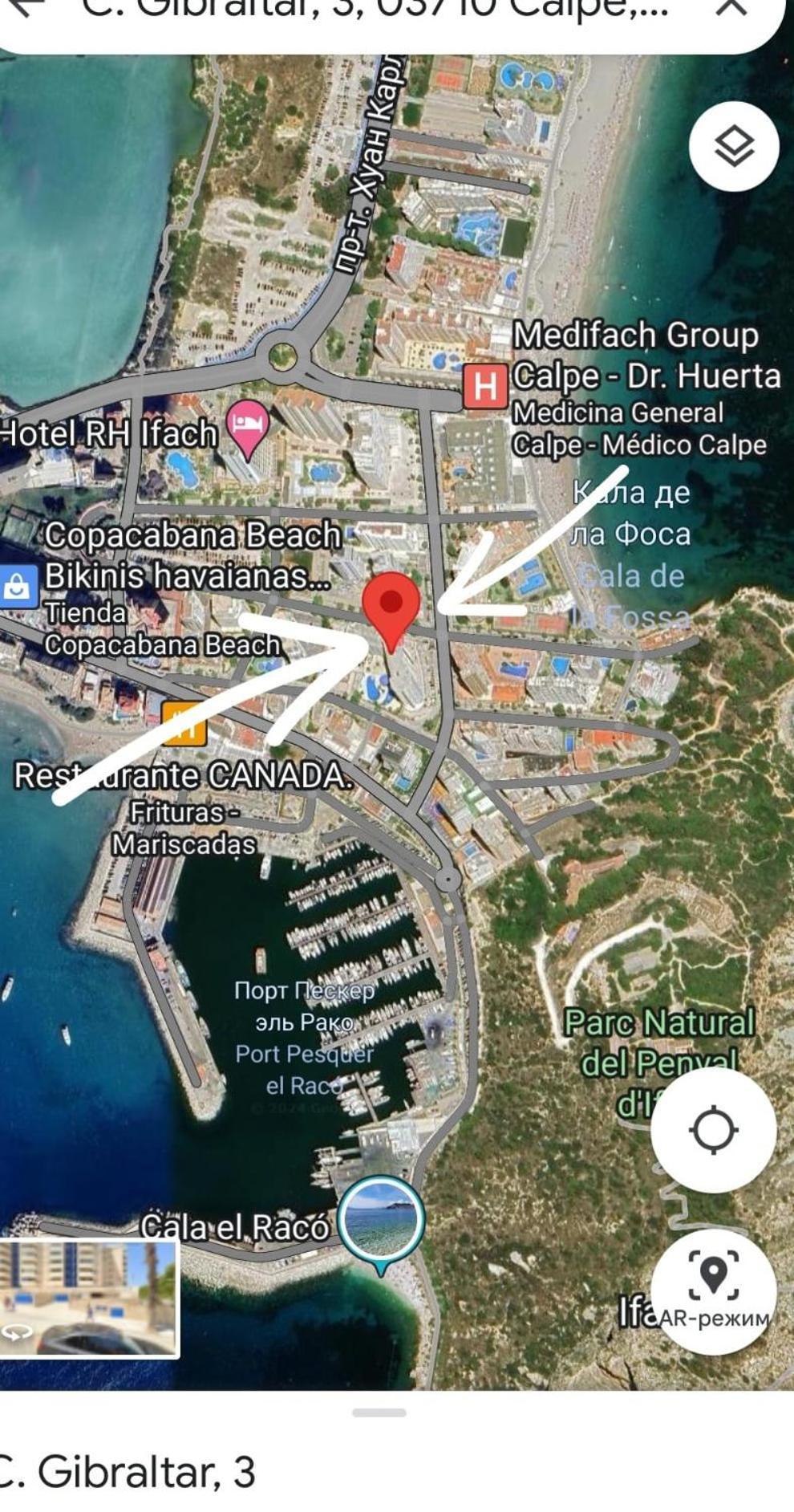 Apartamento Location En La Mejor Ubicacion De Calp Con Parking *