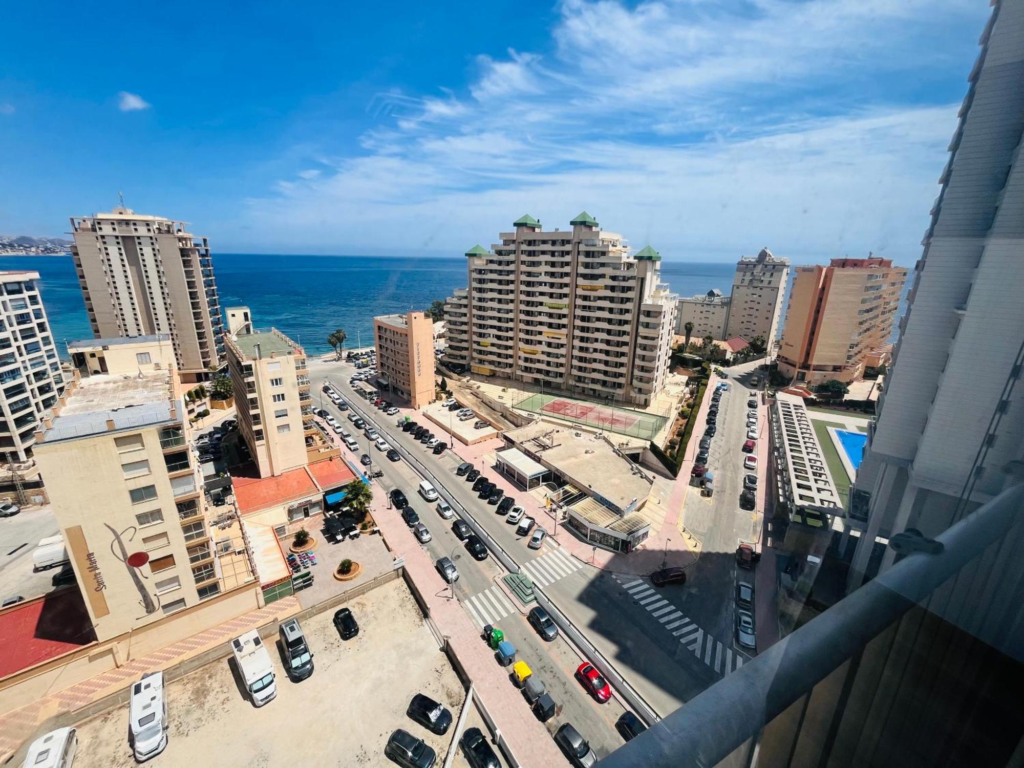 Con Vistas Al Mar Impresionantes A 5 Min De La Playa Aire Wifi Parking Comunitario * Calpe