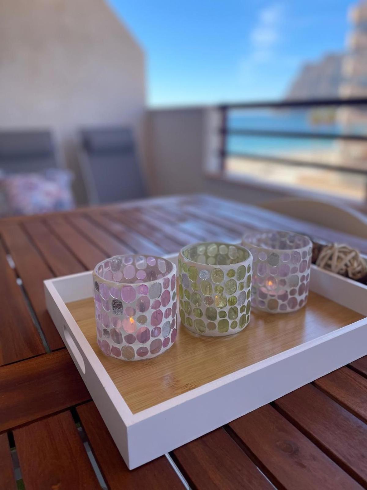 Eerstelijns Vive Cada Momento Zeezicht En Pal Aan De Boulevard En Calpe, Toplocatie