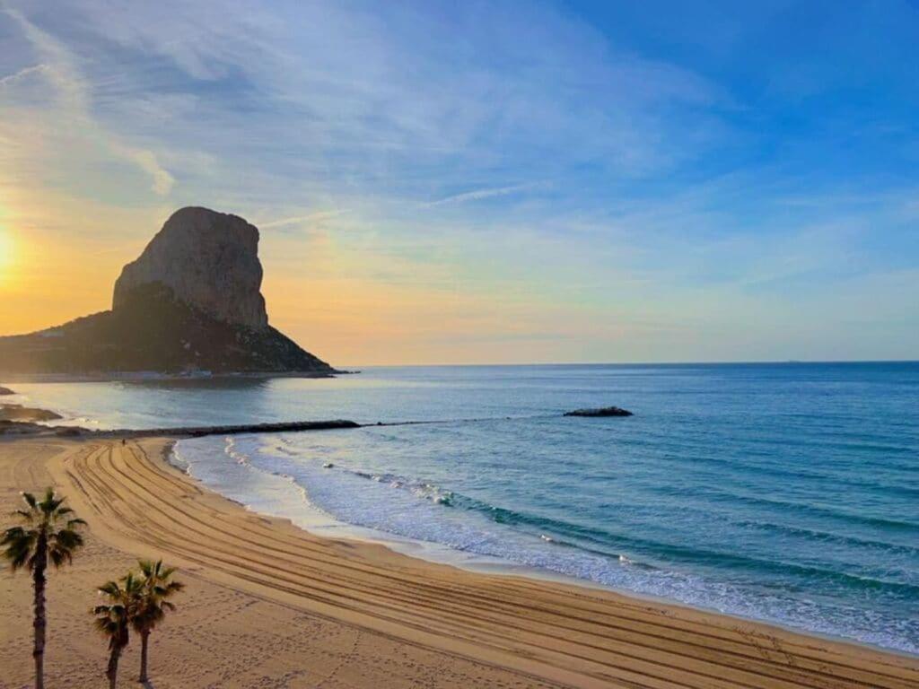 Uitzicht Op De Oceaan Calpe