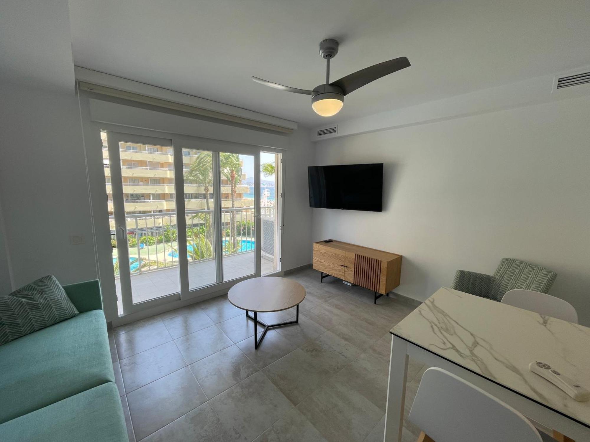 Apartamento Medi Playa Primera Linea Con Aparcamiento Calpe