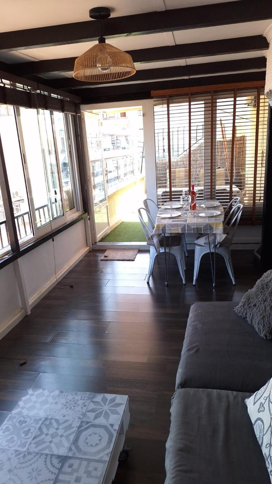 ático Con Encanto, 50m De La Playa, Vista Al Mar, Wifi Fibra, Gran Terraza