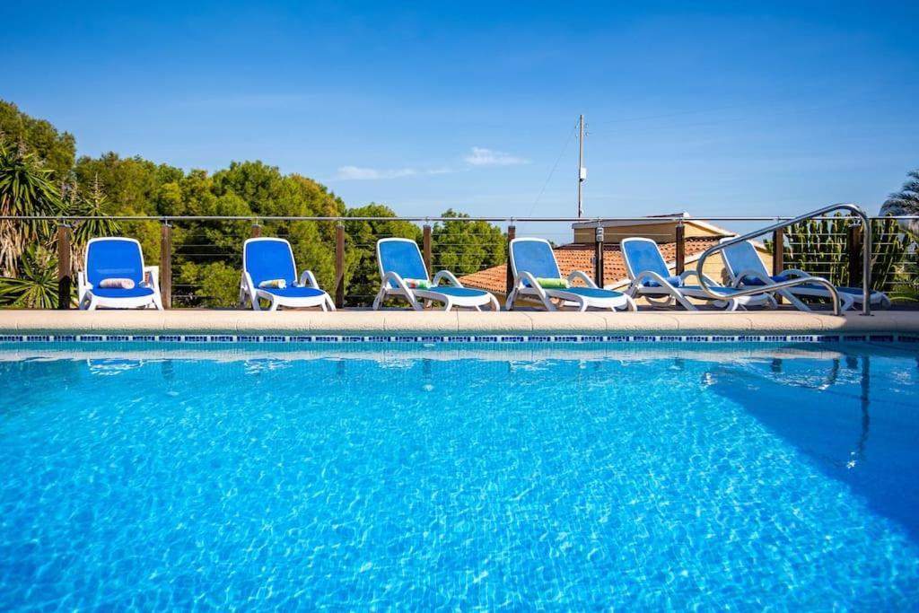 Villa Spanish Style-villa, Heated Pool & Sea View Calpe