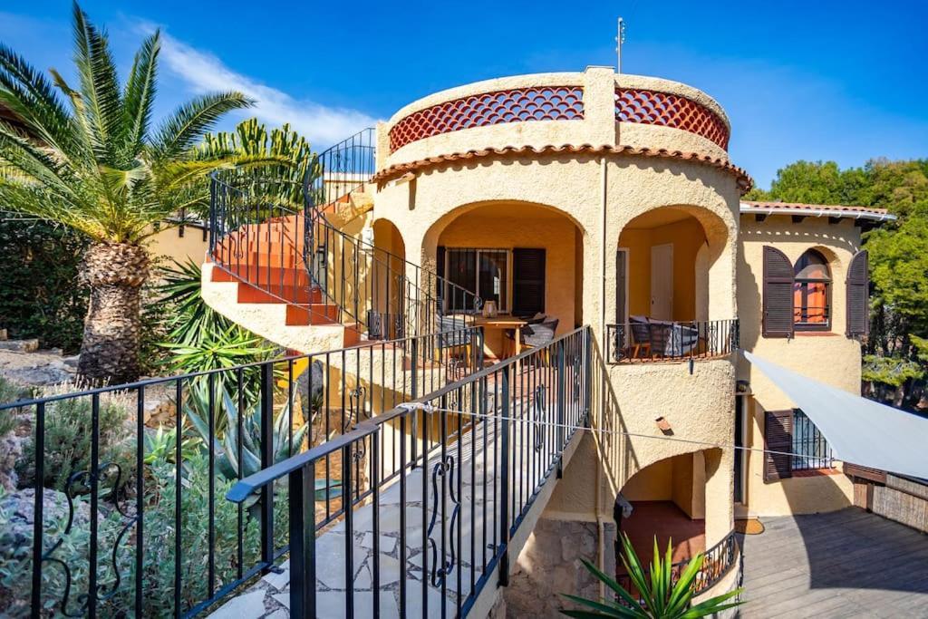 Spanish Style-villa, Heated Pool & Sea View Villa Calpe