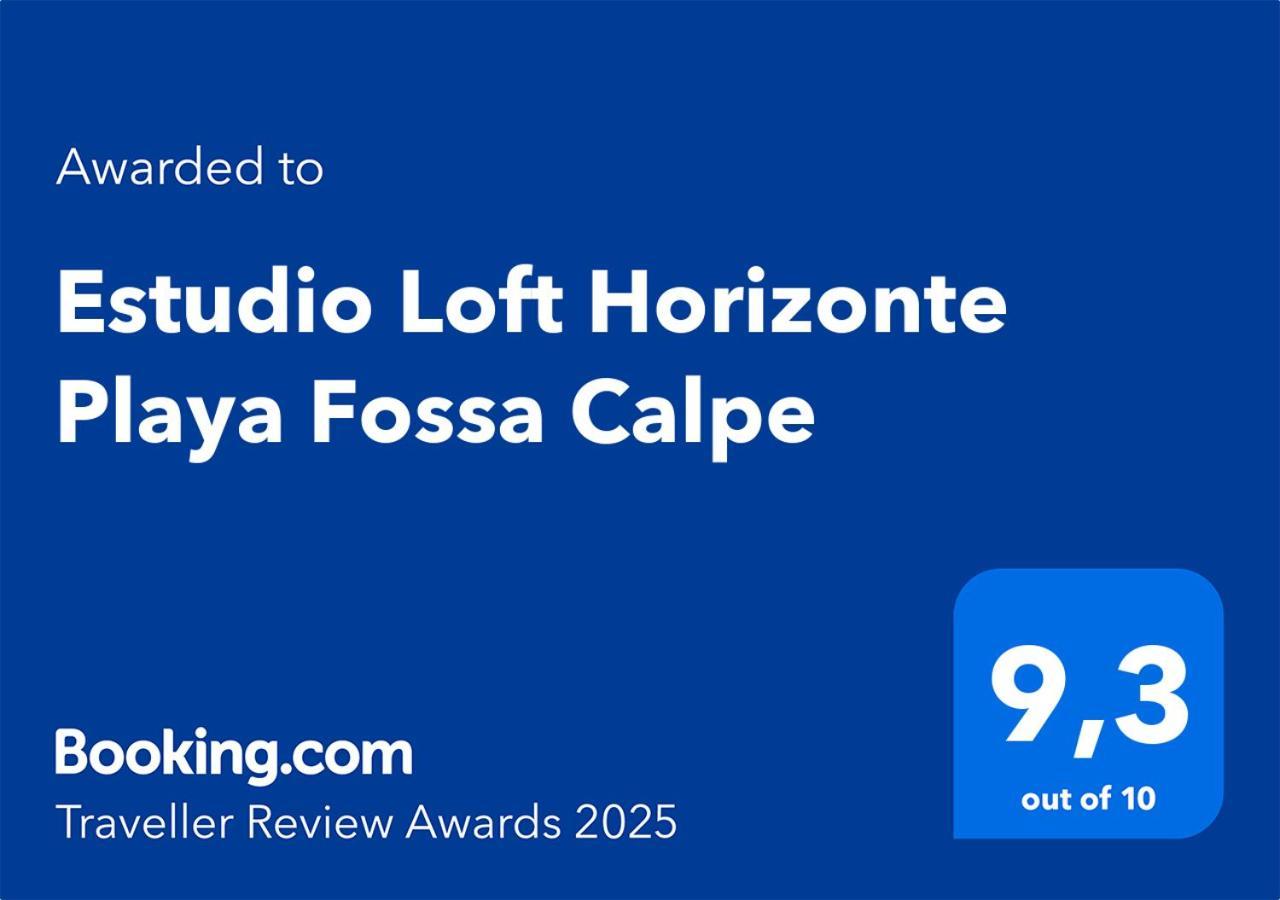 Estudio Loft Horizonte Playa Fossa * Calpe