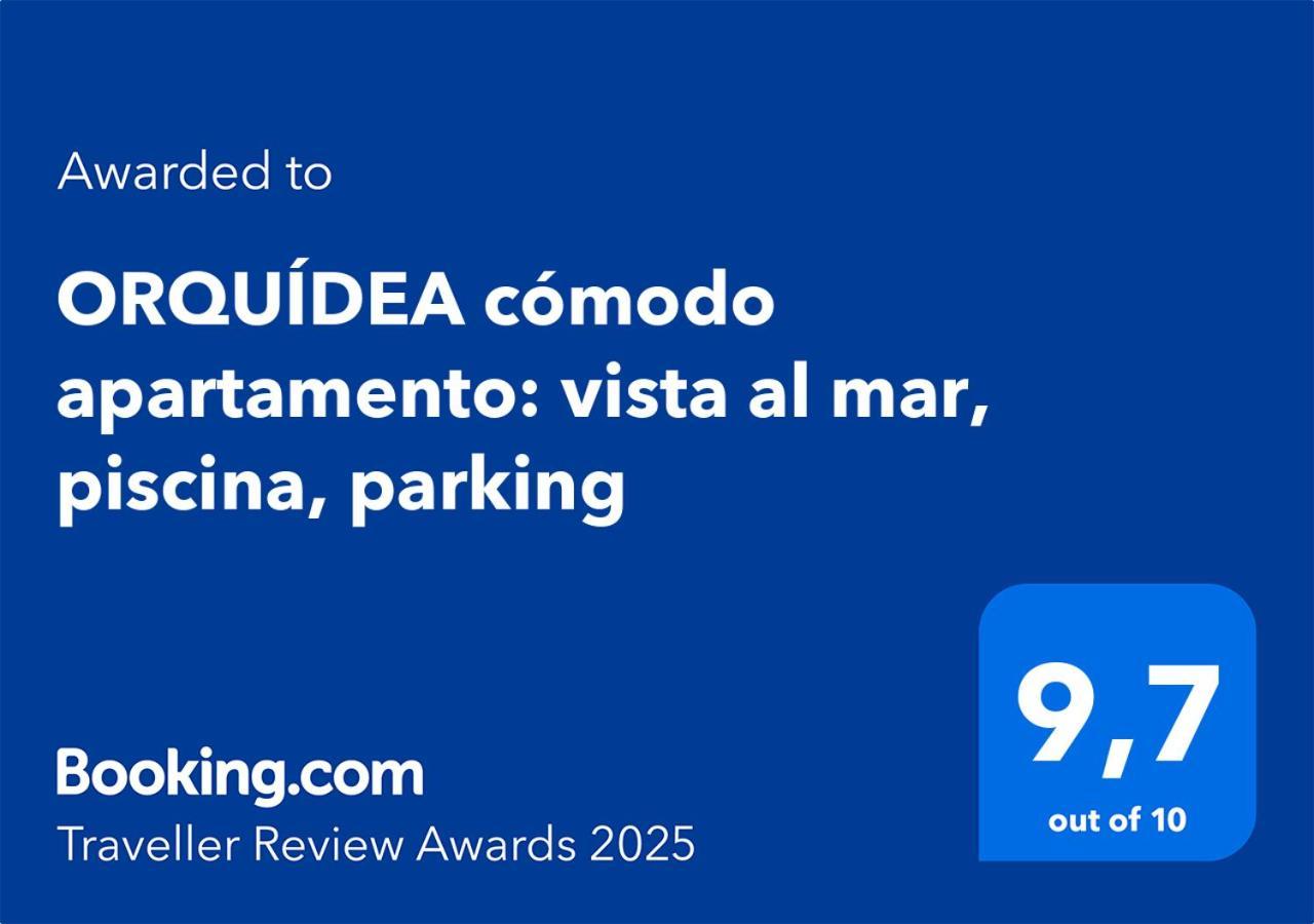 Orquidea Comodo Apartamento: Vista Al Mar, Piscina, Parking Calpe