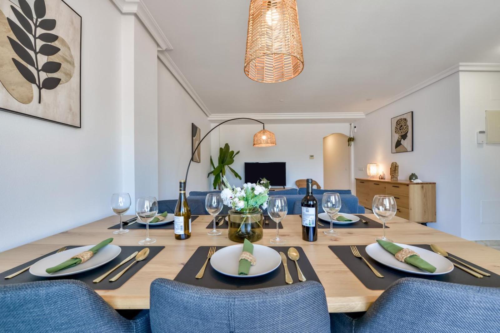 Modern Quiet 3 Bdrs Flat In The Heart Of * Calpe