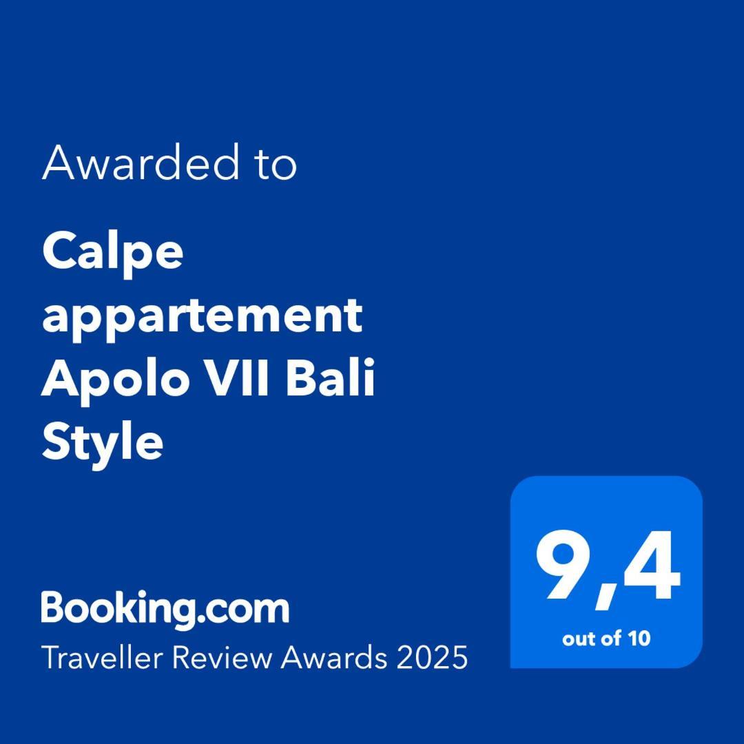 Apartamento Apolo Vii Bali Style Calpe