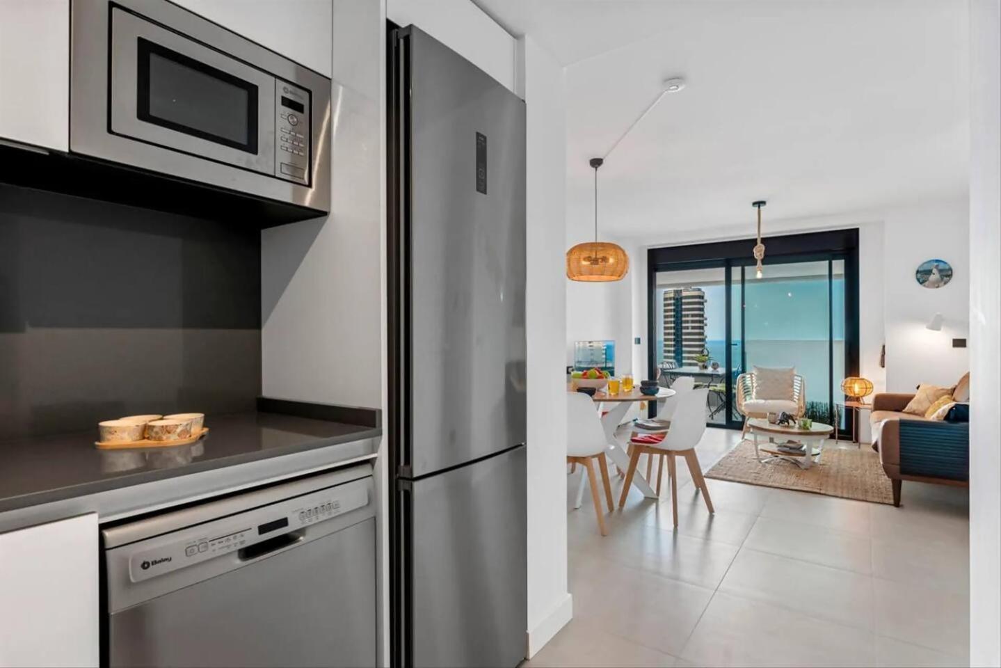 Alexia Hm Con Padel, Piscina Y Vistas Al Mar Apartamento *
