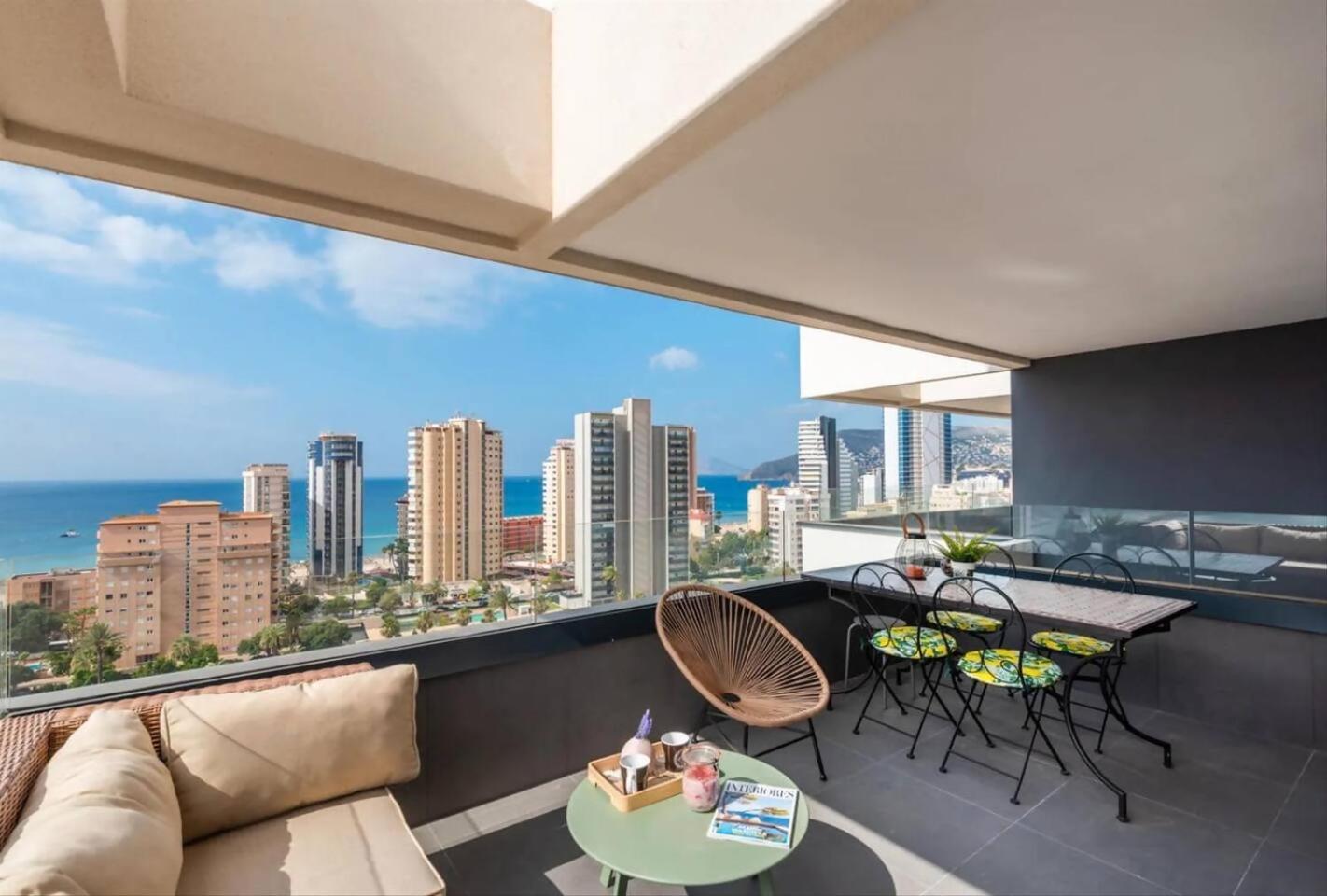 Apartamento Alexia Hm Con Padel, Piscina Y Vistas Al Mar Calpe