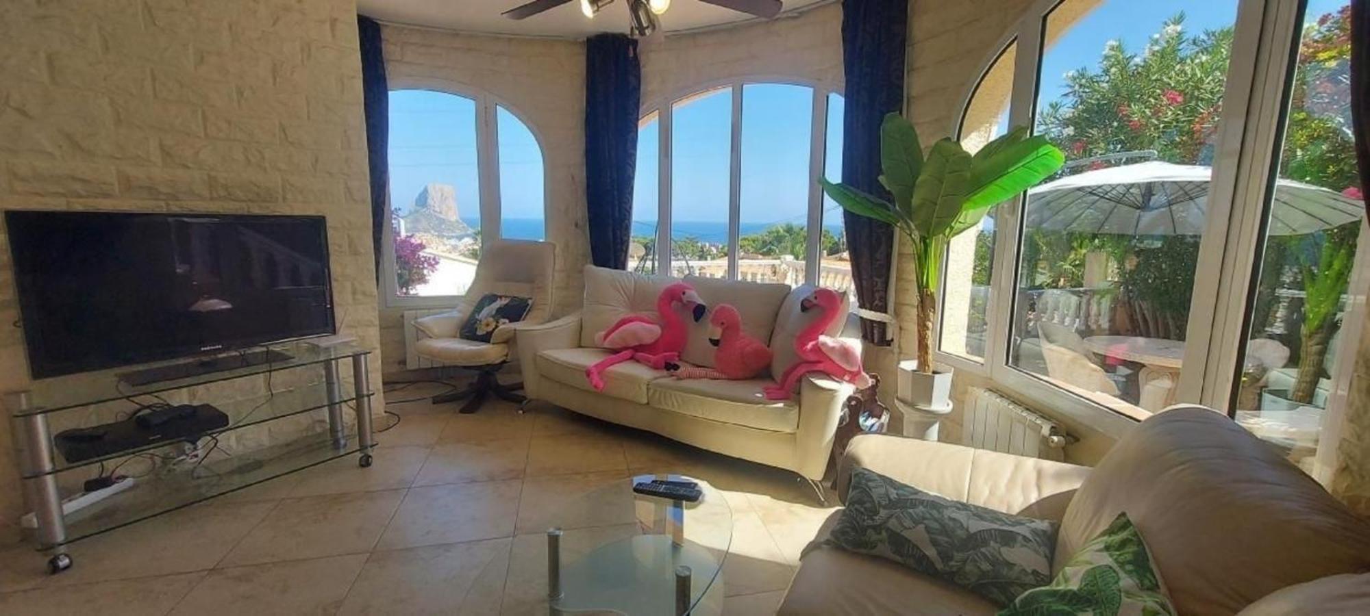 Casa Flamingo Mit Xxl-salzwasser-privatpool Calpe