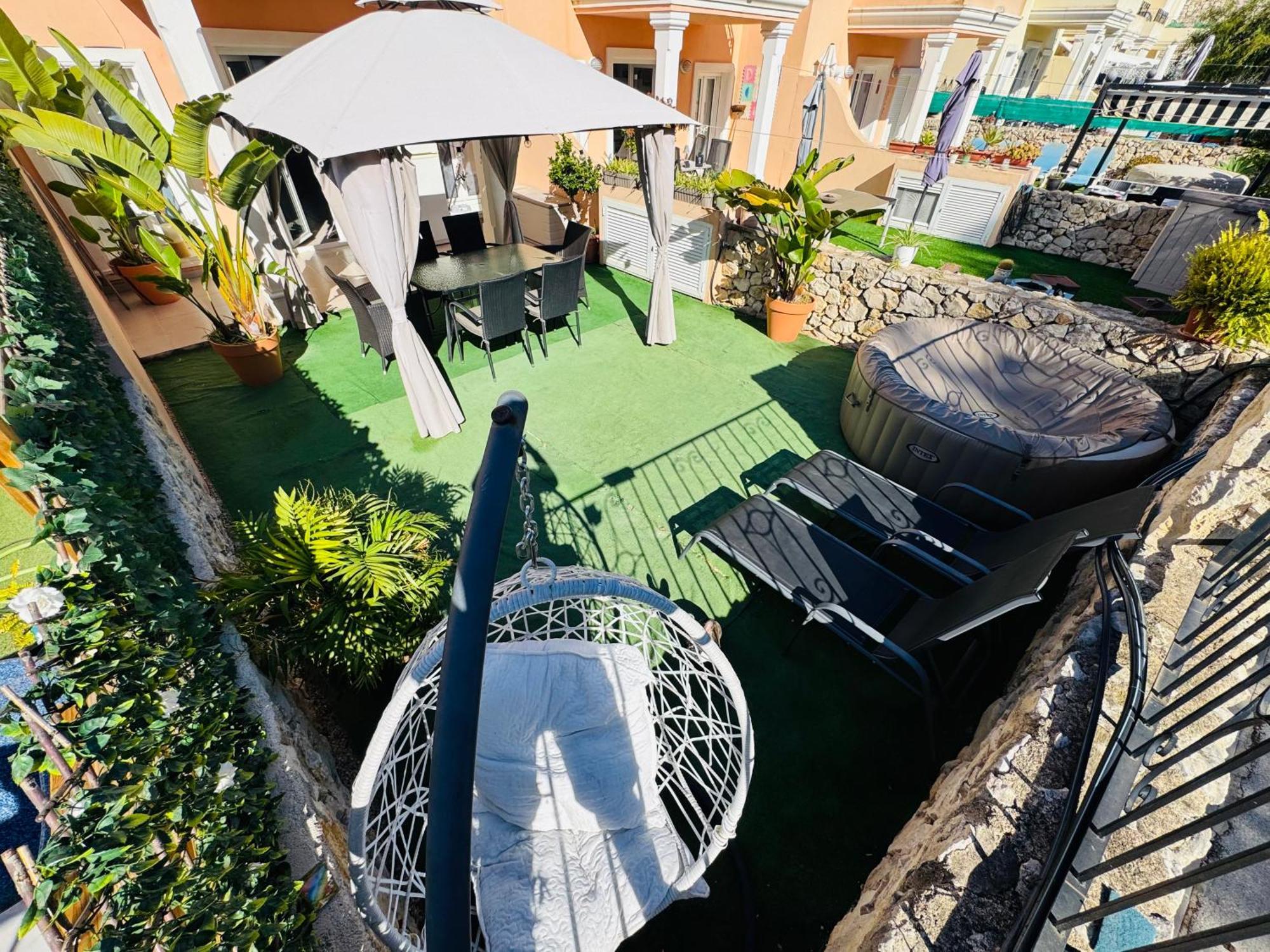 Сasa de vacaciones Adosado Entorno Playa Y Montana Tranquilidad Relax Jacuzzi Piscina Wifi Aire Jardin Barbacoa Y Parking