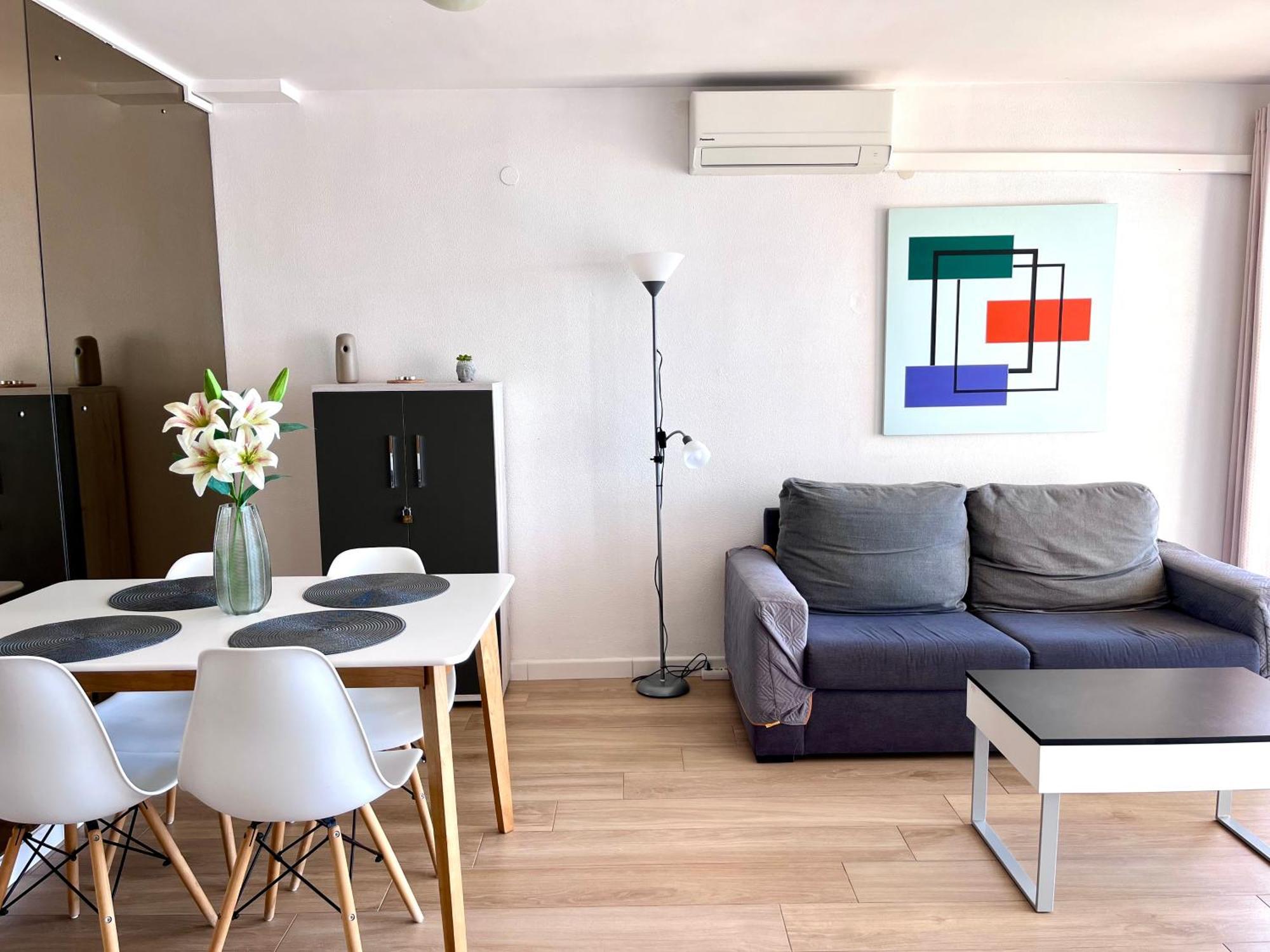 Apartamento Frente Al Mar En Con Parking 4 Personas Calpe
