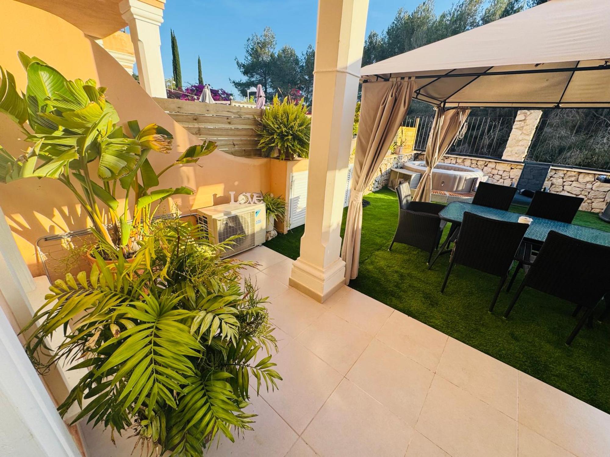 Сasa de vacaciones Adosado Entorno Playa Y Montana Tranquilidad Relax Jacuzzi Piscina Wifi Aire Jardin Barbacoa Y Parking