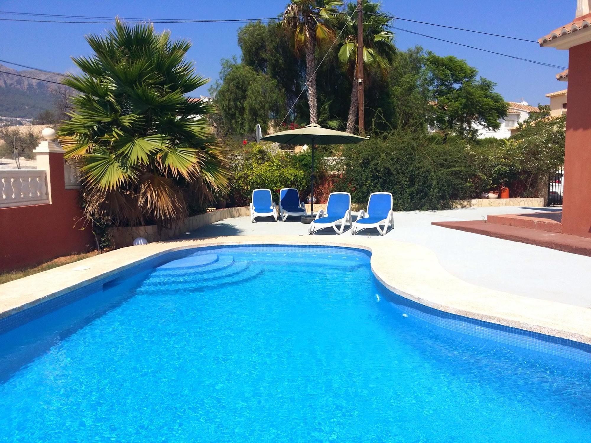 With 2 Bedrooms In Calpe, With Wonderful Sea View, Private Pool Villa