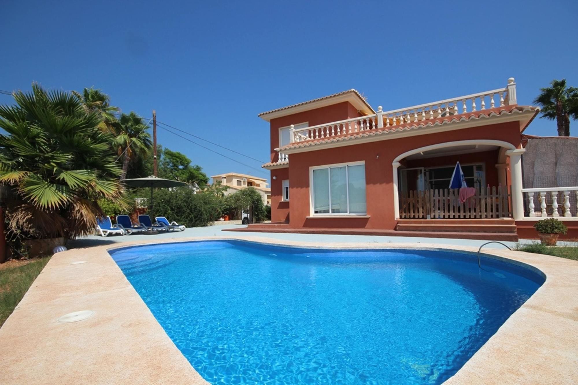 With 2 Bedrooms In Calpe, With Wonderful Sea View, Private Pool Villa Calpe