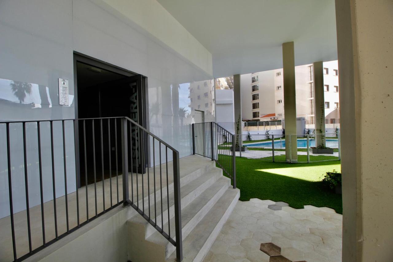 Beautiful Cozy Seaside Aquarelle In Apartment Calpe